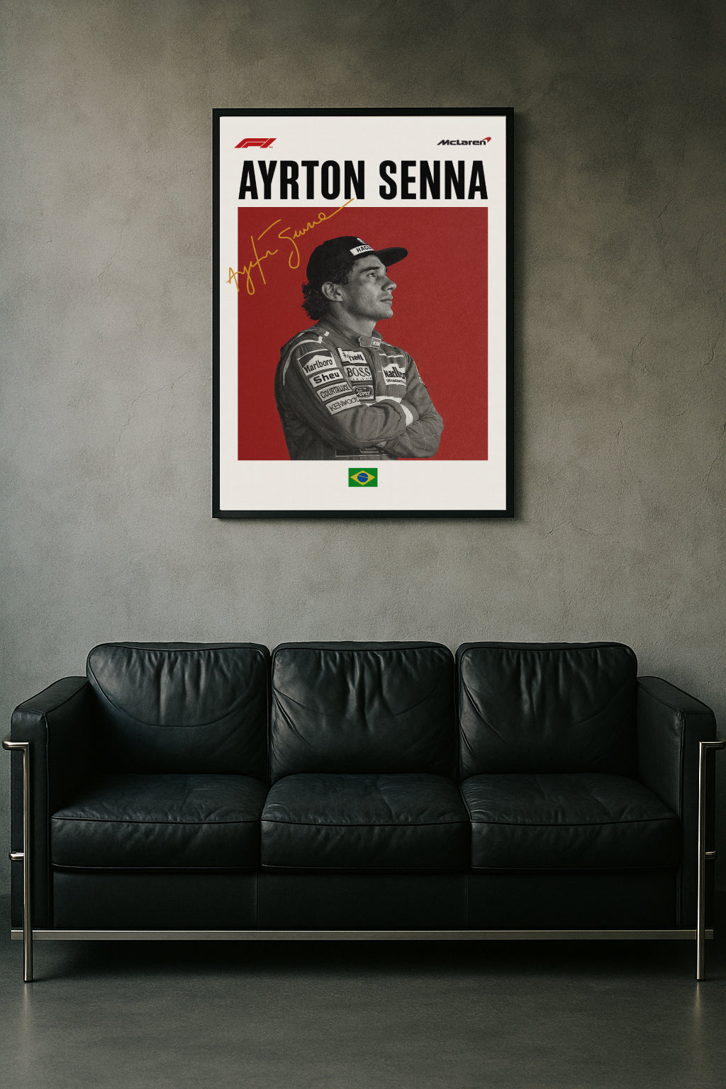 AYRTON SENNA POSTER