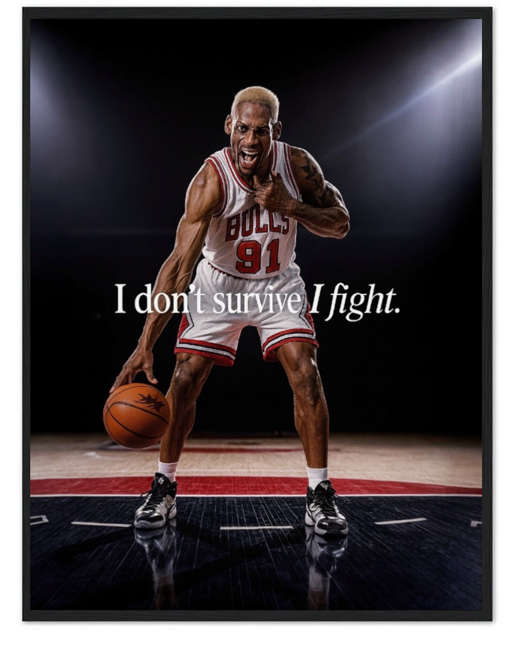 I DON’T SURVIVE, I FIGHT