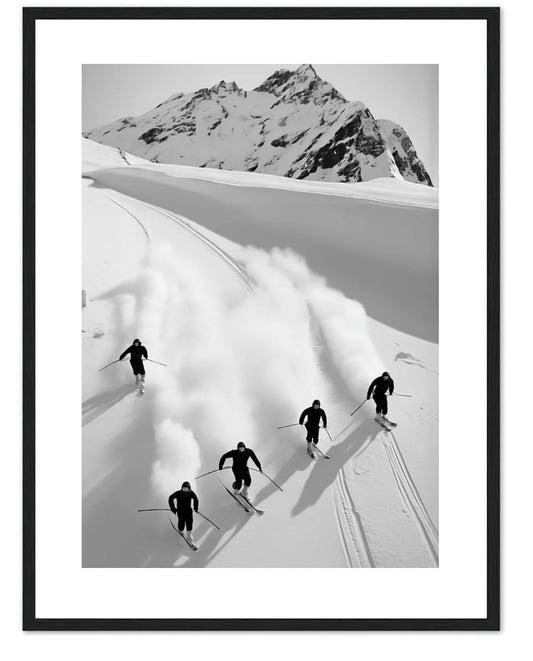 POWDER IN THE WINTER