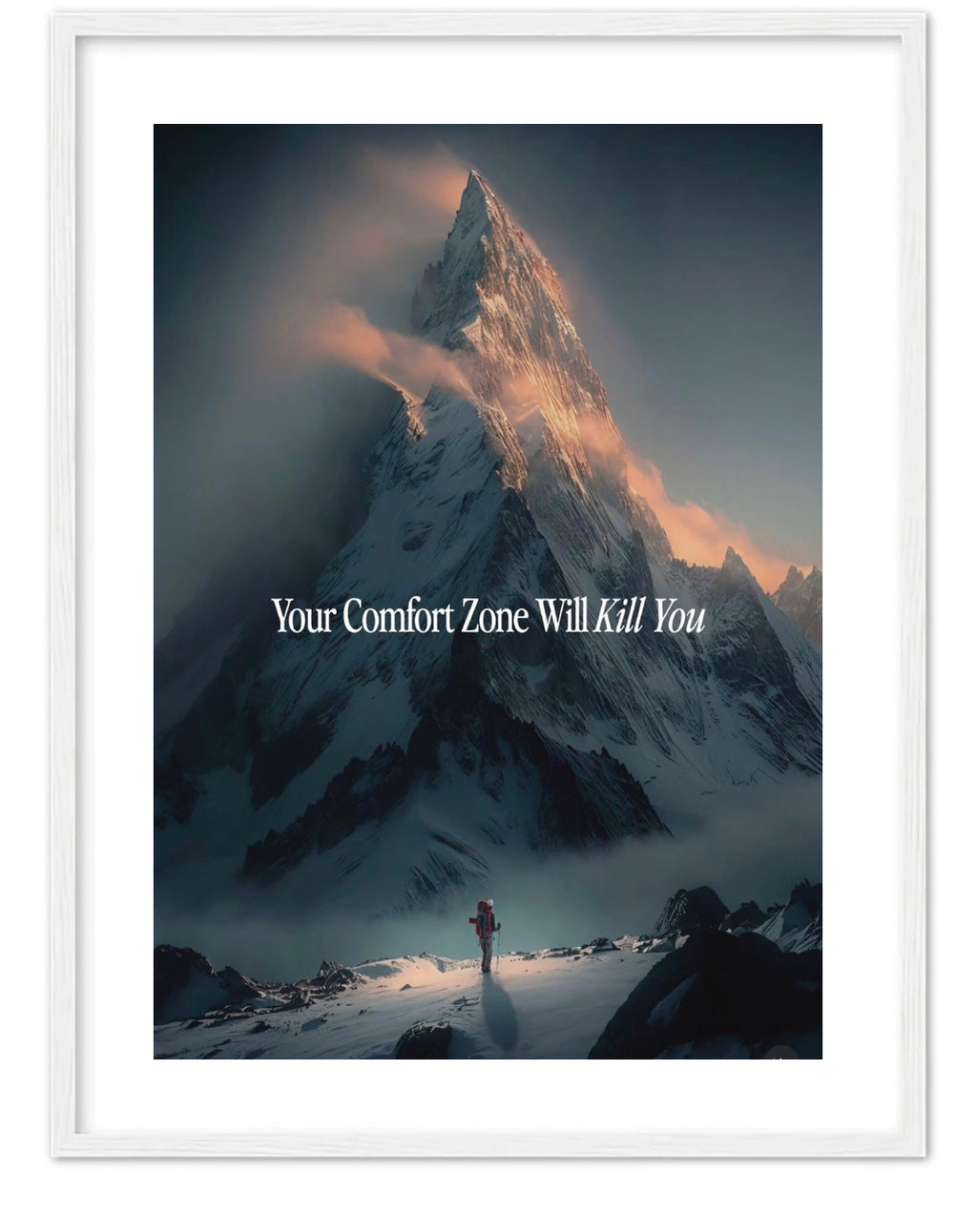 YOUR CONFORT ZONE WILL KILL YOU