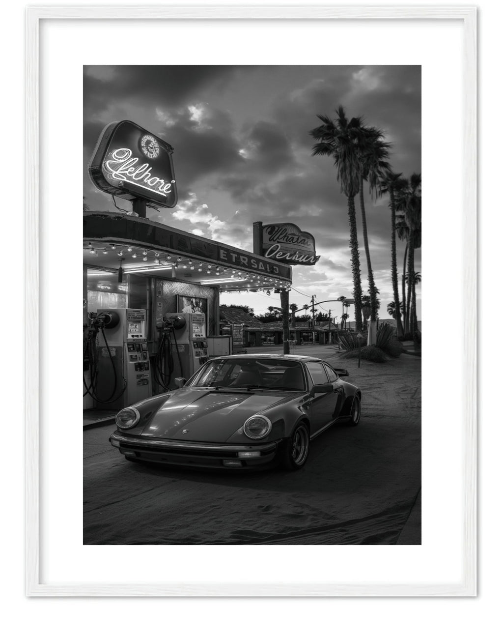 PORSCHE 911 GAS STATION