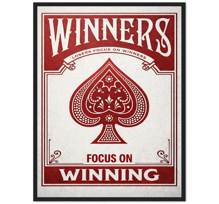 WINNERS FOCUS ON WINNING