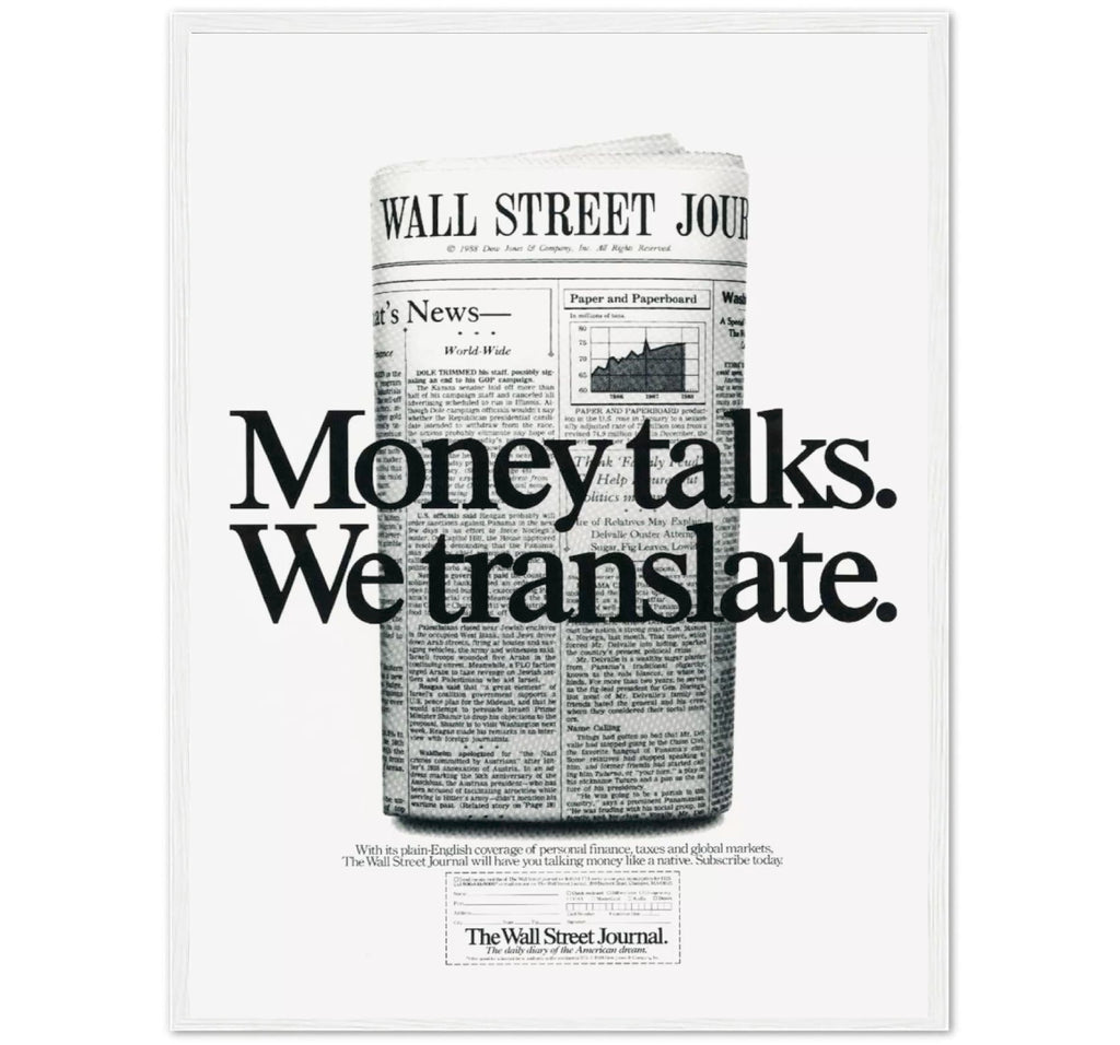 MONEY TALKS