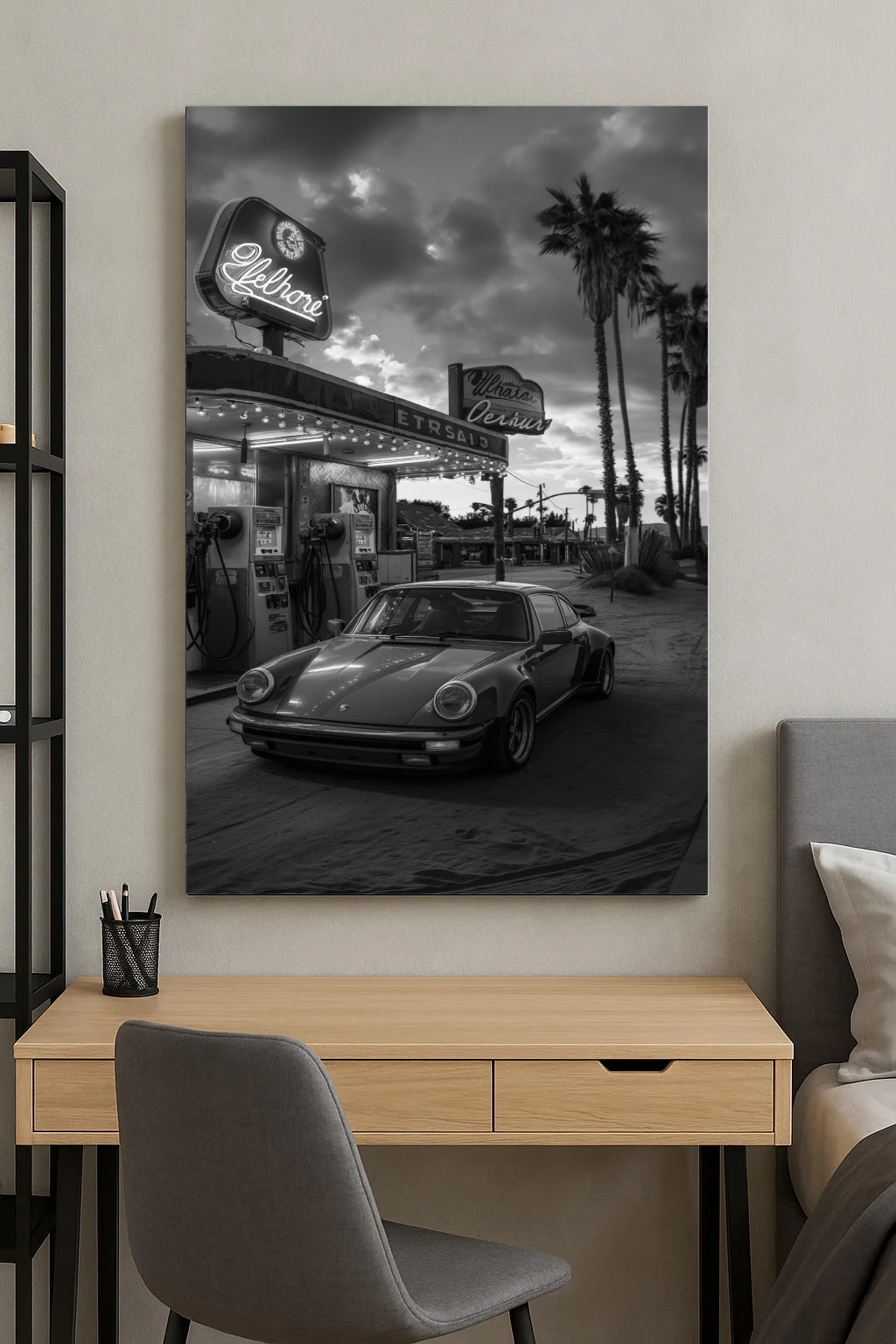 PORSCHE 911 GAS STATION